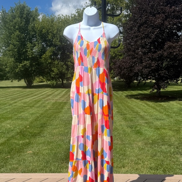 THML Dresses & Skirts - THML Colorful Halter Maxi Dress